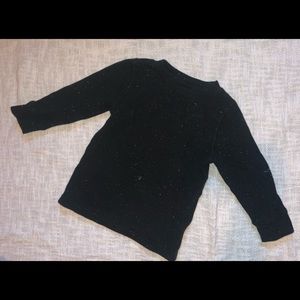 Spotted black long sleeve